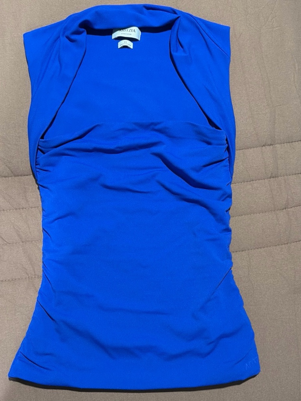 Aritzia Kids One-Piece Swimsuit in Bright Blue